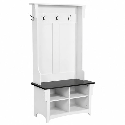 Porte-manteau, réglable, avec rangement, avec étagères, pour l’entrée ou le couloir